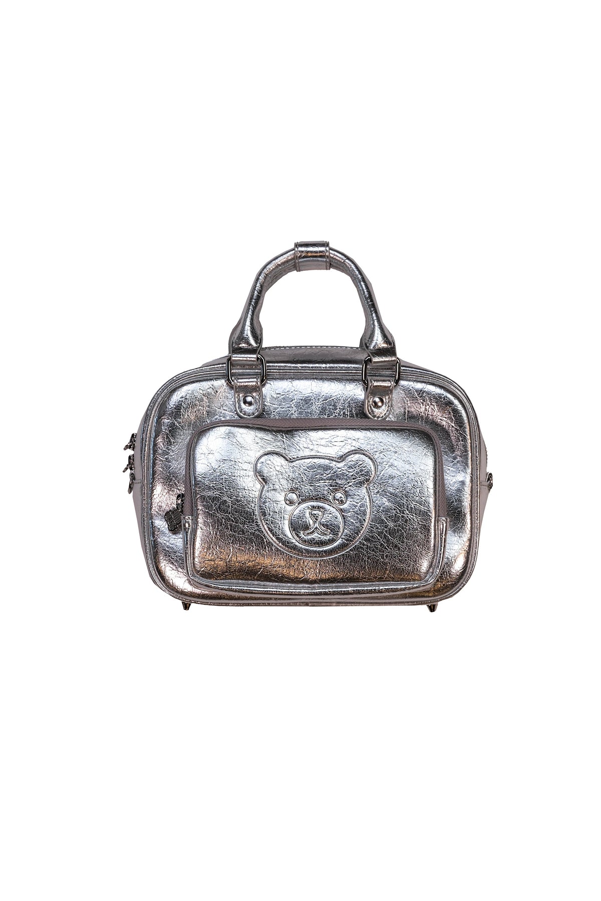 Metallic Bear Bag