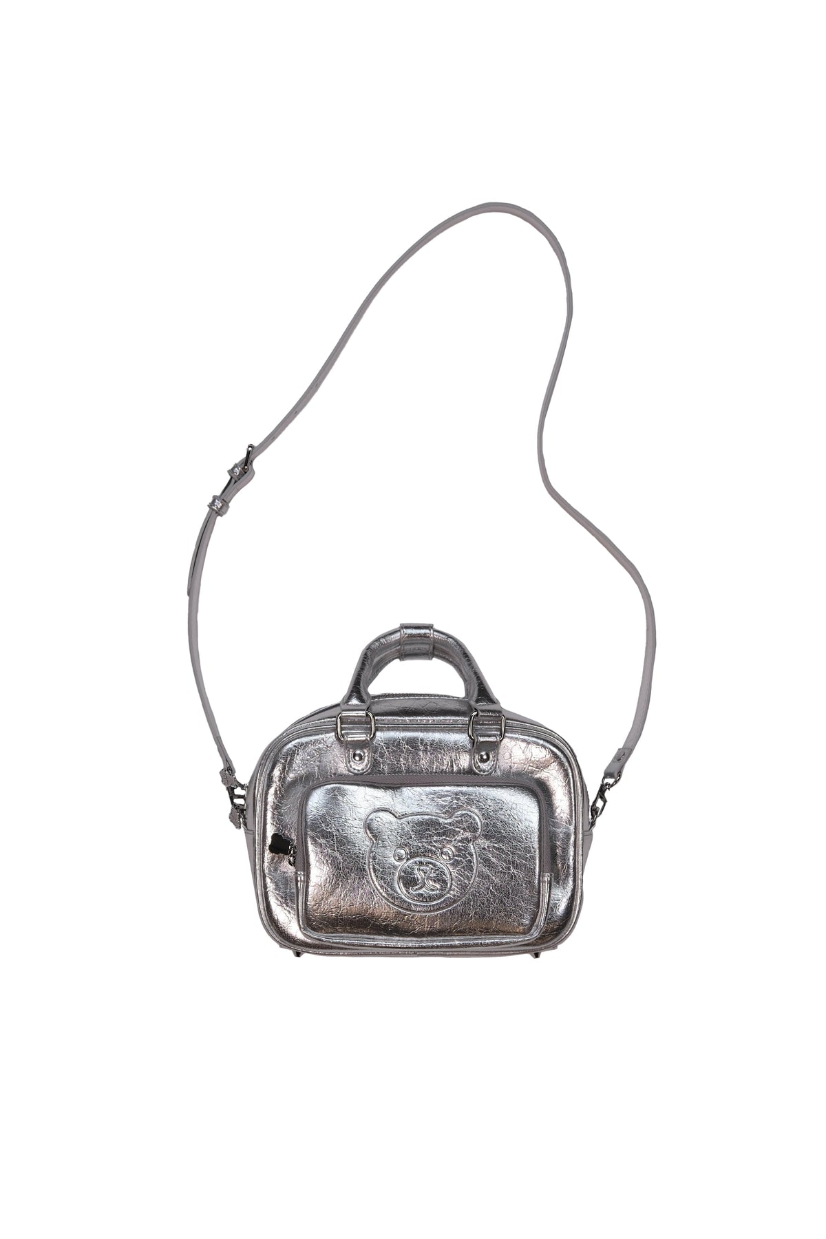 Metallic Bear Bag